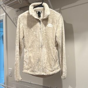 Women's Cream Fleece Jacket